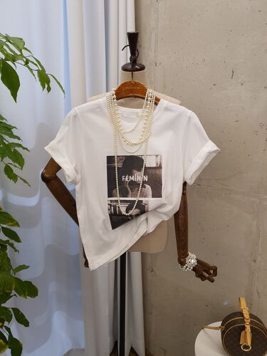 [봄신상 무배] 맥썸 노이즈 피플 라운드 반팔 티셔츠